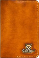 Обложка на паспорт Gato Negro Alfa Orange GN242