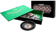 Набор Рулетка, мини покер с фишками 38-2820