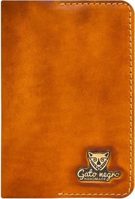 Обкладинка на паспорт Gato Negro Alfa Orange GN242