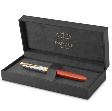 Ручка перьевая Parker PARKER 51 Premium Rage Red GT FP F 56 211