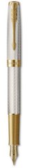 Ручка перьевая Parker SONNET 17 Silver Mistral GT FP F 88 611