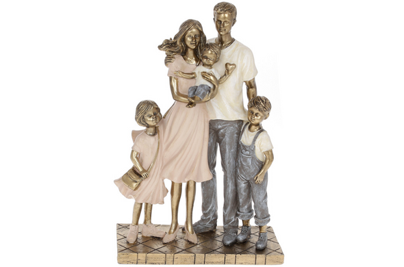 Декоративная статуэтка Счастливая семья 26см K07-111