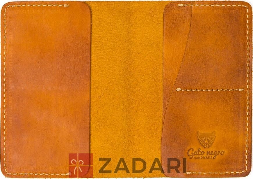 Обложка на паспорт Gato Negro Alfa Orange GN242