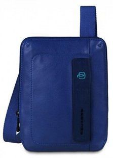 Сумка Piquadro с отдел. для iPad mini/mini3 на ремне PULSE/Blue CA3084P15_BLU