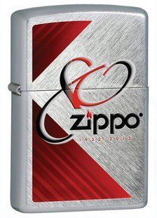 Зажигалка Zippo 80th Anniversary 28192