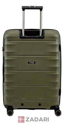 Чемодан на 4 колесах Titan HIGHLIGHT/Khaki S Маленький Ti842406-86