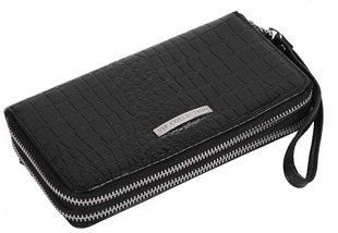 Борсетки-гаманець 1501 Black croco