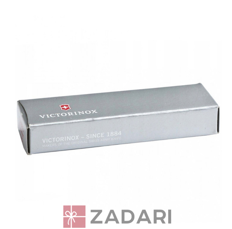 Складной нож Victorinox HUNTSMAN UKRAINE Тризуб фигурный на фоне флага 1.3713.3_T1026u