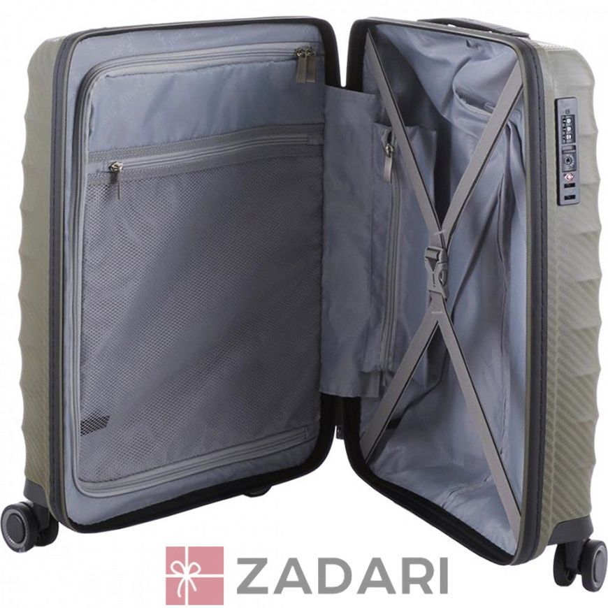 Чемодан на 4 колесах Titan HIGHLIGHT/Khaki S Маленький Ti842406-86