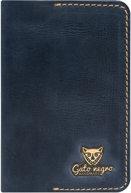Обкладинка на паспорт Gato Negro Alfa Blue GN241