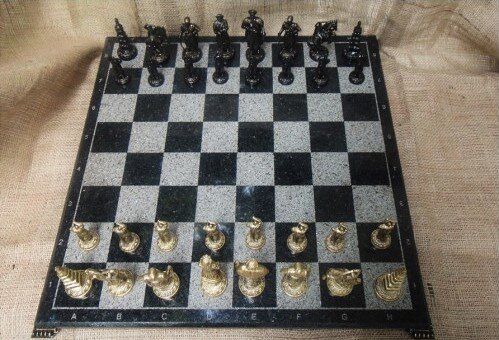 Набір шахів з марамора