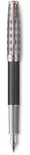Ручка перьевая Parker SONNET 17 Metal & Grey Lacquer PGT FP F 68 211