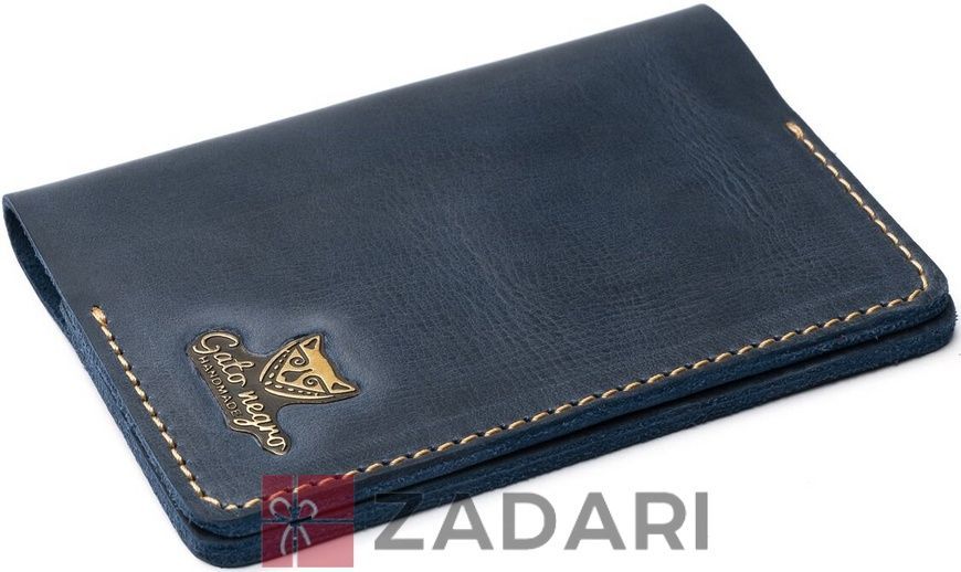 Обложка на паспорт Gato Negro Alfa Blue GN241