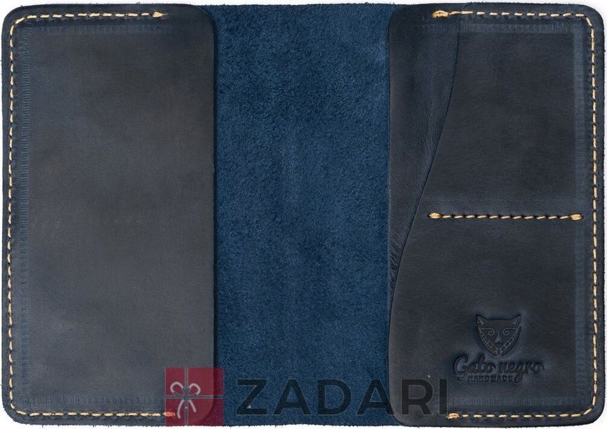 Обложка на паспорт Gato Negro Alfa Blue GN241