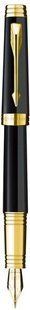 Ручка пір'яна Parker Premier Black Lacquer GT FP F 89 712