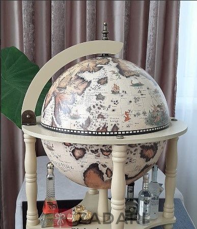 Настольный глобус-бар 33006W