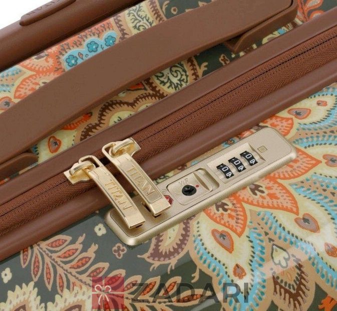 Чемодан  на 4 колесах Titan Spotlight Flash Paisley Bronze L Большой Ti831404-60