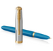 Ручка перова Parker PARKER 51 Premium Turquoise GT FP F 56 411