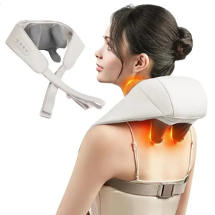 Масажер електричний Massager NEW підігрівом для спини/шиї/тіла HYU01-VBH02
