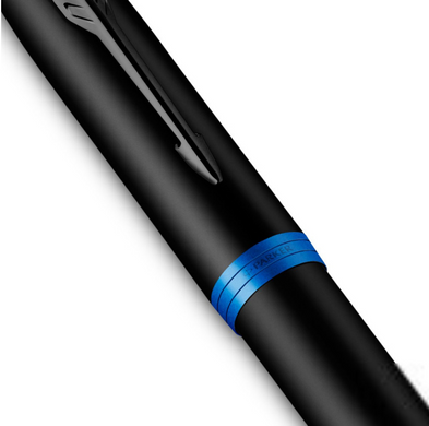 Ручка перьевая Parker IM 17 Professionals Vibrant Rings Marine Blue BT FP F 27 011