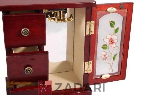 Шкатулка для украшений King Wood JF-B3017C
