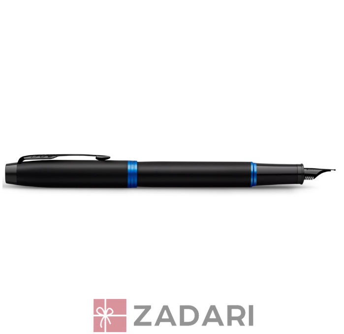 Ручка перова Parker IM 17 Professional Vibrant Rings Marine Blue BT FP F 27 011