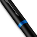 Ручка перова Parker IM 17 Professional Vibrant Rings Marine Blue BT FP F 27 011