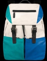 Рюкзак Piquadro TETRAKTYS/Blue-White с чехлом д/ноутбука/iPad/iPad Air CA3333SO4_BLBI