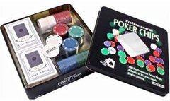 Покерный набор в оловянном кейсе Duke TC04101N