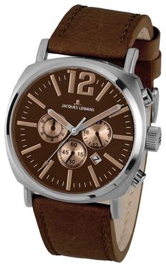 Мужские часы Jacques Lemans Sports Lugano 1-1645G