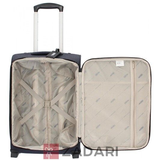 Чемодан Enrico Benetti Dallas Grey S Маленький серый Eb39042 012-50