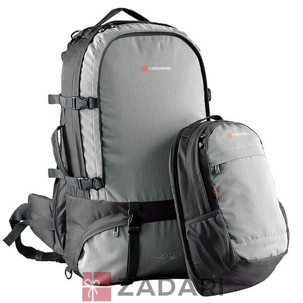 Рюкзак туристический Caribee Jet pack 65 Storm Grey