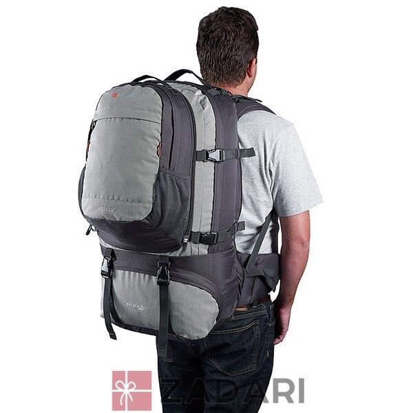 Рюкзак туристический Caribee Jet pack 65 Storm Grey