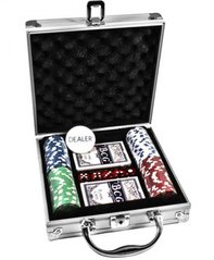 Покерный набор Duke в алюминиевом кейсе на 100 фишек CG-11100
