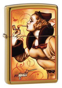 Зажигалка Zippo MAZZI WINDY HIGH POLISH CHROME 24745