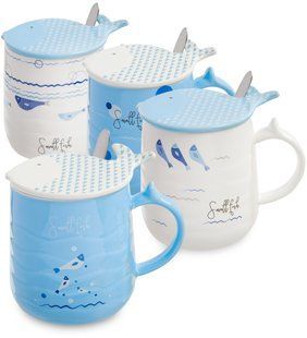 MUG-102 Прикольная кружка на подарок "Ловись, рыбка!" в асс.