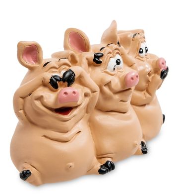 RV-618 Статуэтка "Трио мудрых свиней"