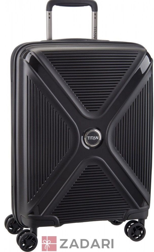 Чемодан на 4 колесах Titan PARADOXX/Black Uni S Маленький Ti833406-02