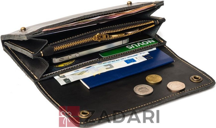 Гаманець Gato Negro Alfa Big Catswill Black GN271