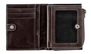 Кредитница Piquadro на молнии BL SQUARE/Cognac PP1351B2_MO