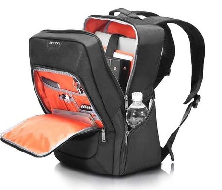 Городской рюкзак для ноутбука EVERKI Advance Laptop Backpack 15.6" Черный 27л EKP107