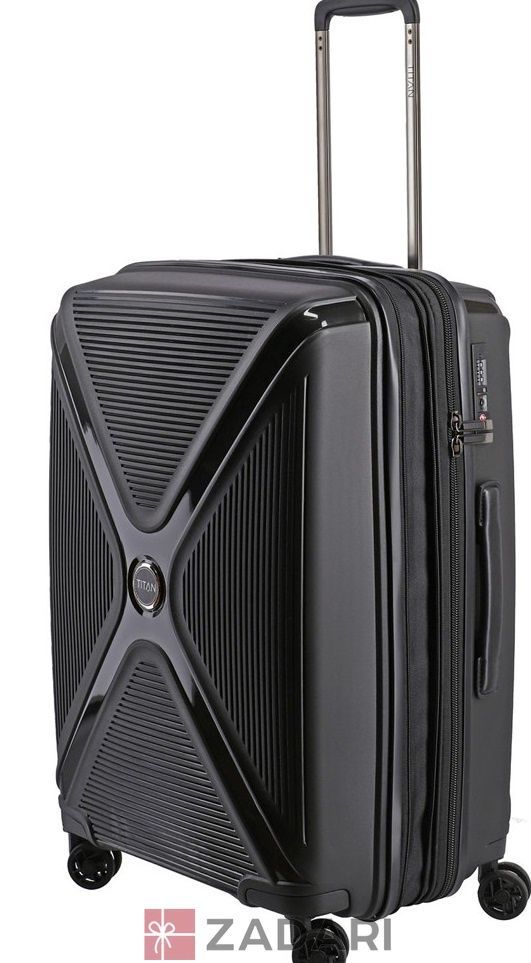 Чемодан на 4 колесах Titan PARADOXX/Black Uni M Средний Ti833405-02