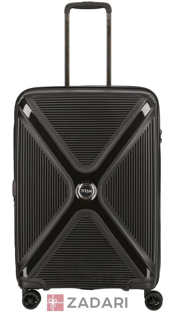 Чемодан на 4 колесах Titan PARADOXX/Black Uni M Средний Ti833405-02