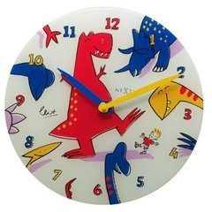 Часы настенные "Дискотека динозавров"