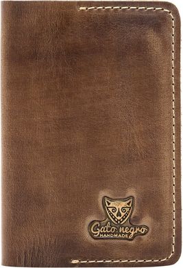 Обложка на паспорт Gato Negro Alfa Khaki GN245