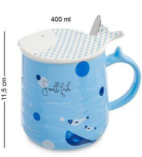 MUG-102/2 Прикольная кружка на подарок "Ловись, рыбка!"