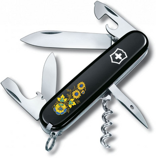 Складний ніж Victorinox SPARTAN UKRAINE Квіти 1.3603.3_T1050u