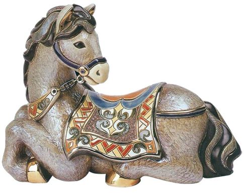 Статуетка відпочиваючого коня De Rosa Rinconada Dr446-48
