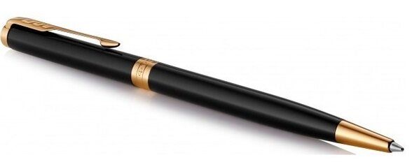 Шариковая ручка Parker SONNET 17 Slim Black Lacquer GT BP 86 031