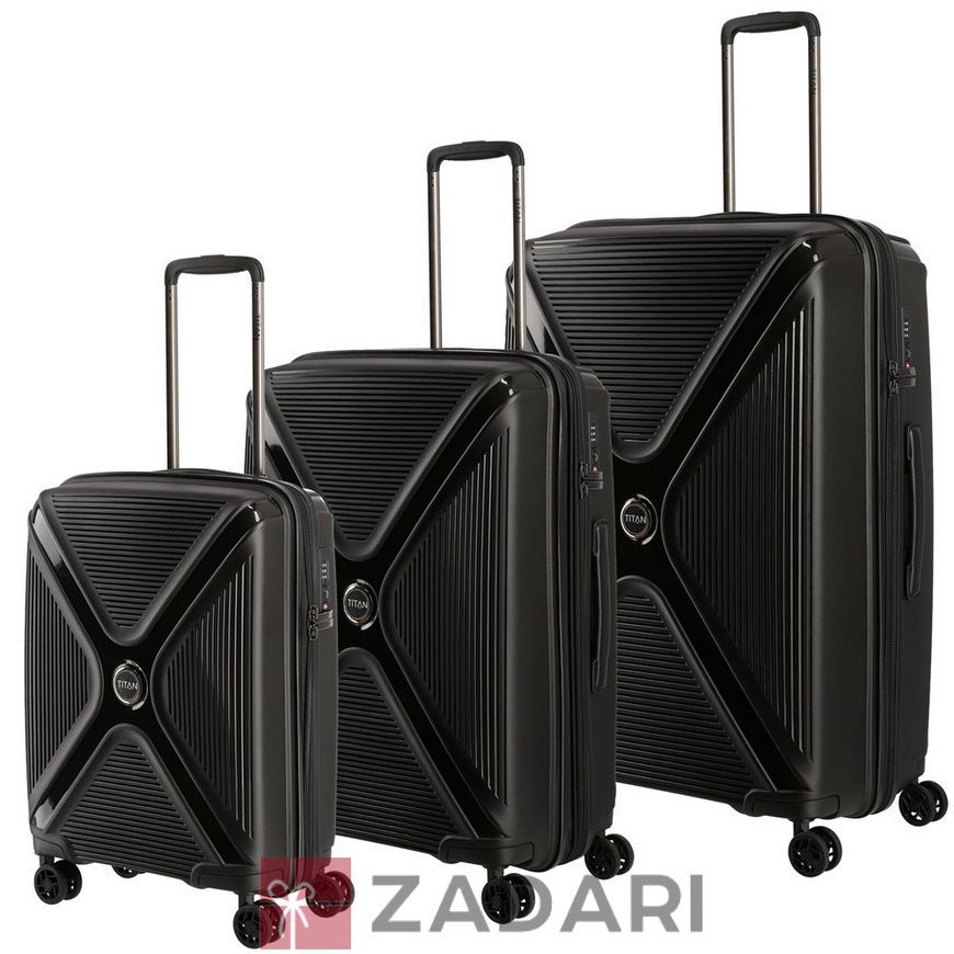 Чемодан на 4 колесах Titan PARADOXX/Black Uni L Большой Ti833404-02